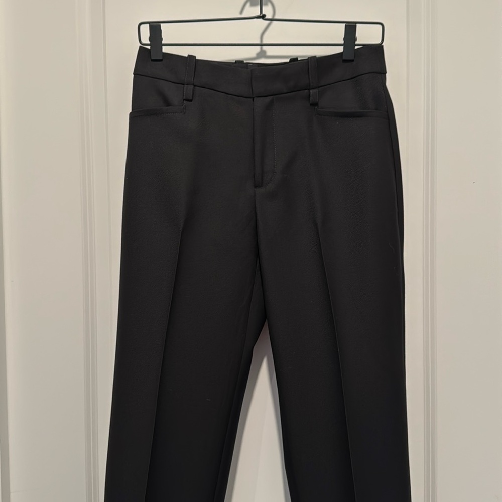 Black Banana Republic Straight Leg Wool Pants, Size 2